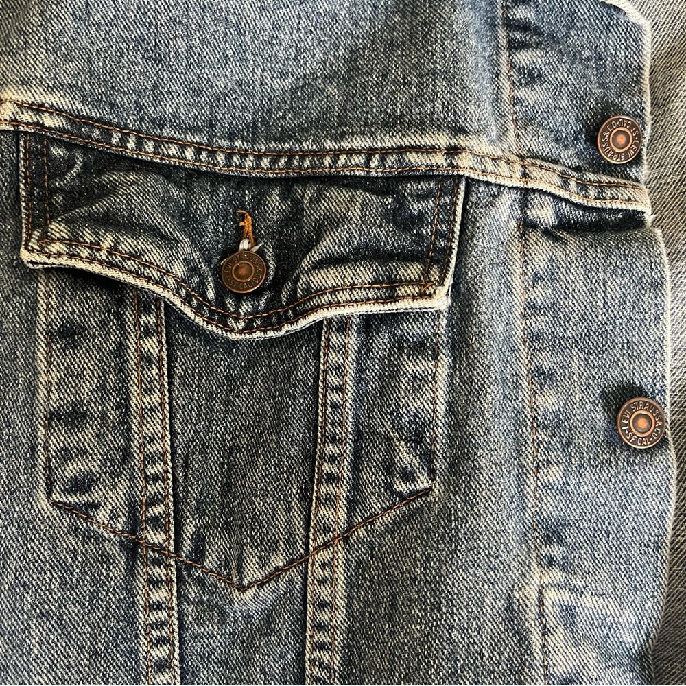 Levi's Blue Denim Jacket - Picture 5 of 11